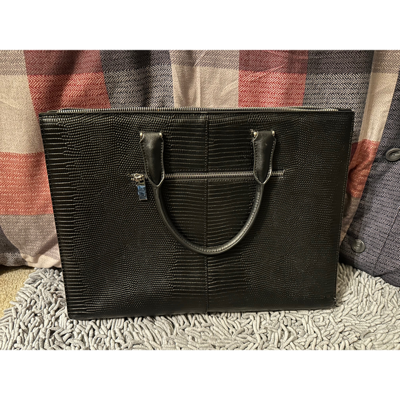 CLUCI Briefcase for Women Handbags - CLUCI Briefcase for Women Black Handbag